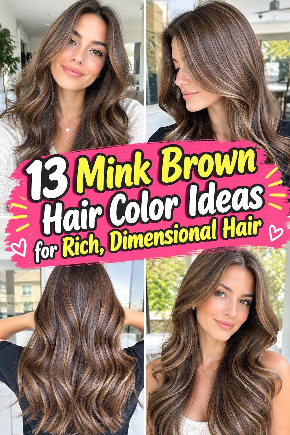 13 Mink Brown Hair Color Ideas for Rich, Dimensional Hair