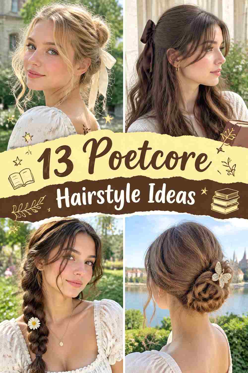 13 Poetcore Hairstyle Ideas