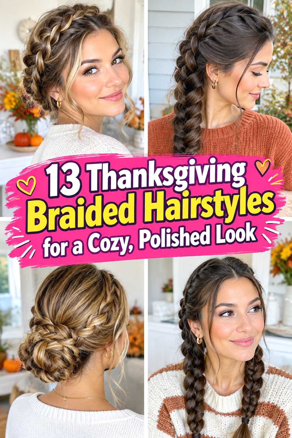 13 Thanksgiving Braided Hairstyles for a Cozy, Polished Look