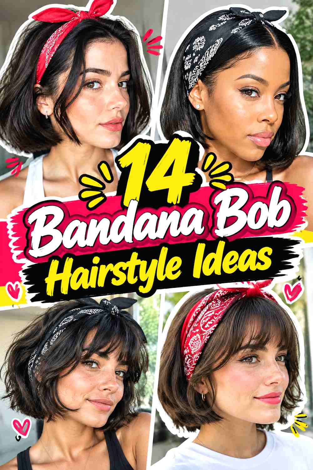 14 Bandana Bob Hairstyle Ideas