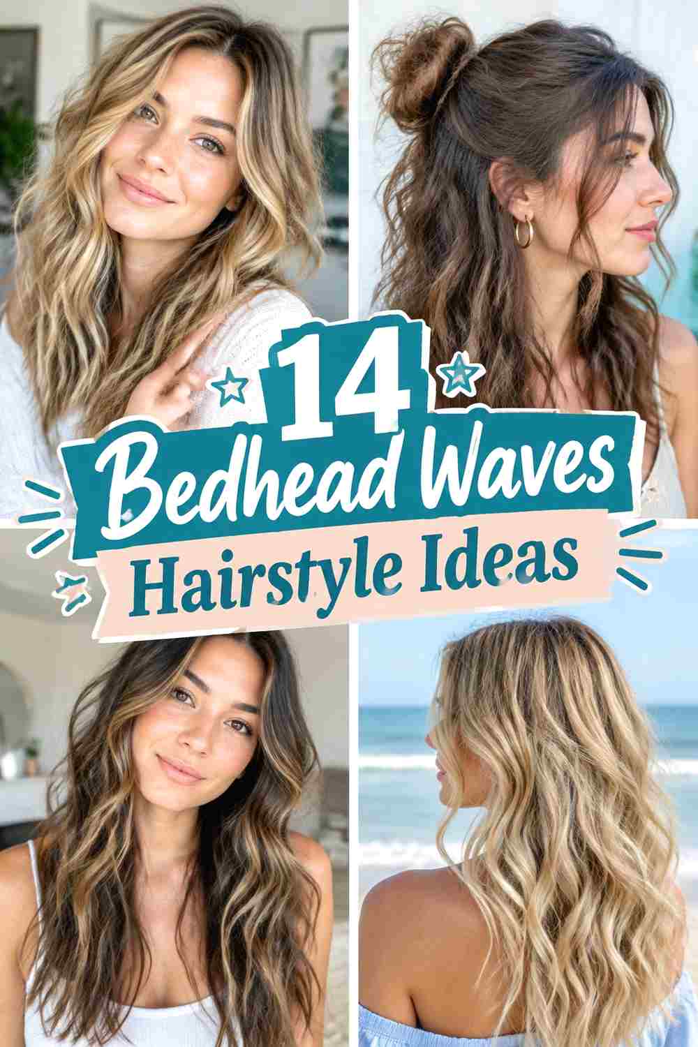 14 Bedhead Waves Hairstyle Ideas