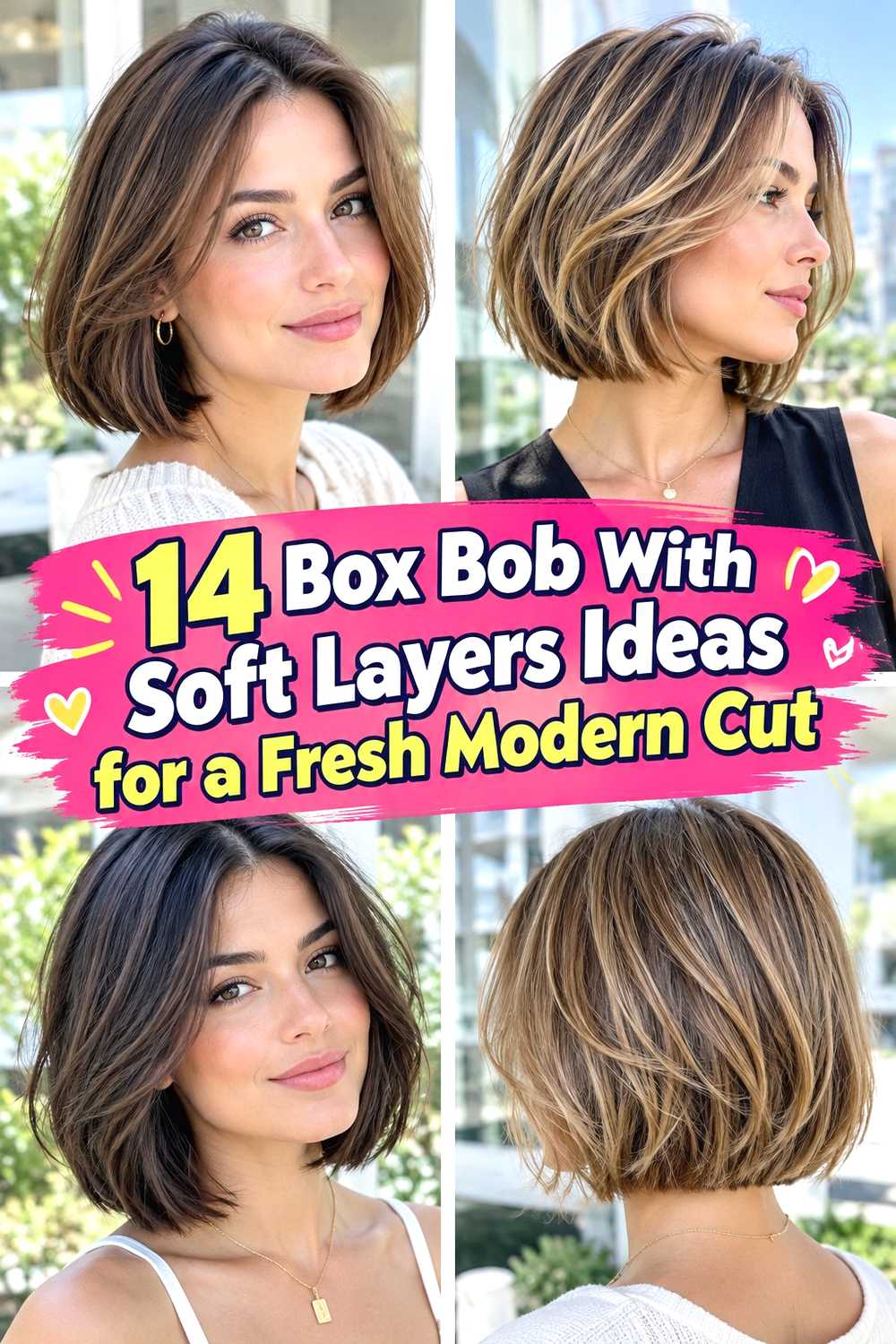 14 Box Bob With Soft Layers Ideas for a Fresh Modern Cut