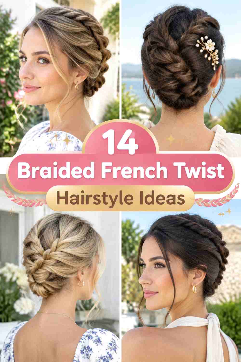 14 Braided French Twist Hairstyle Ideas