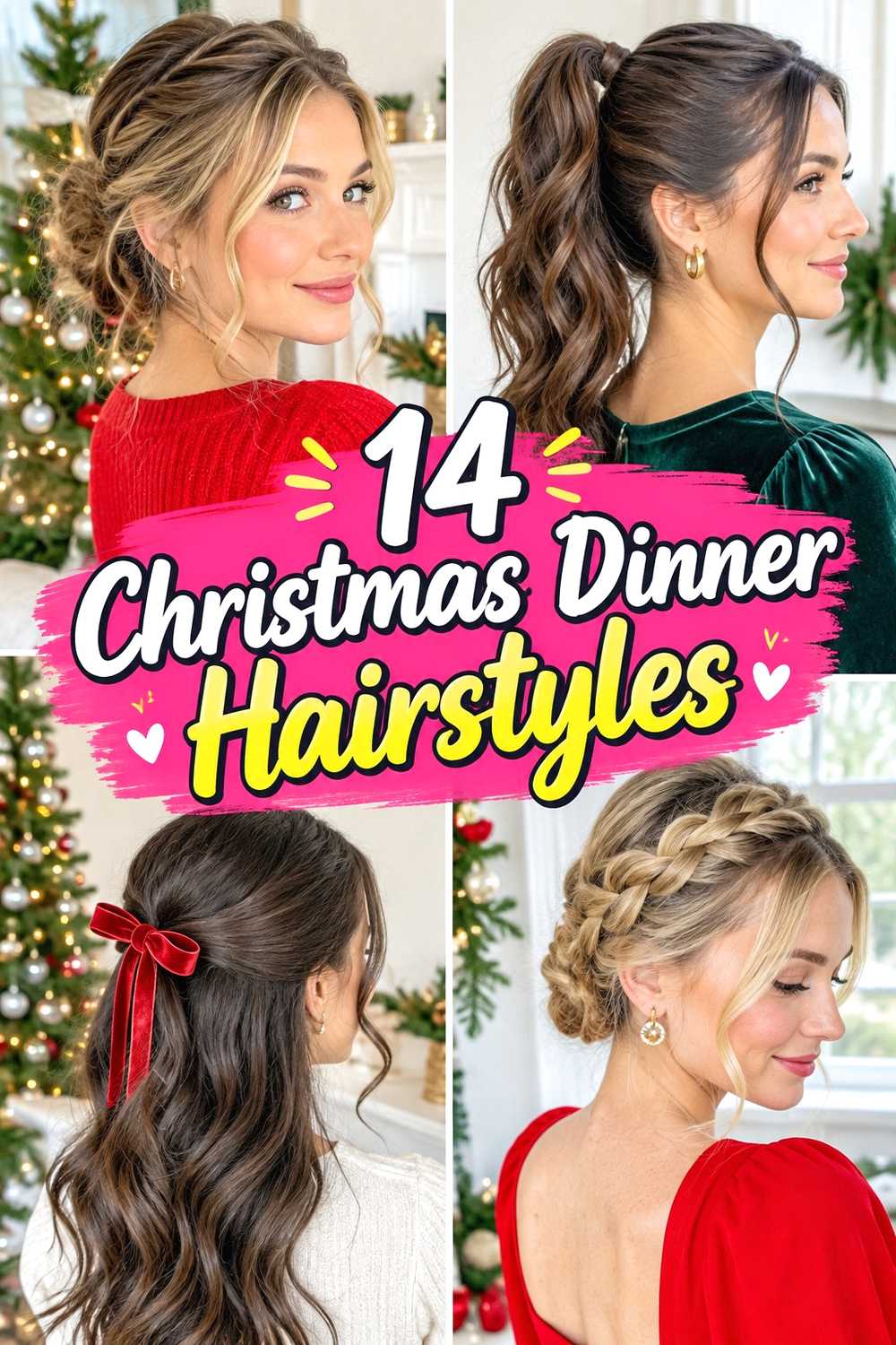 14 Christmas Dinner Hairstyles