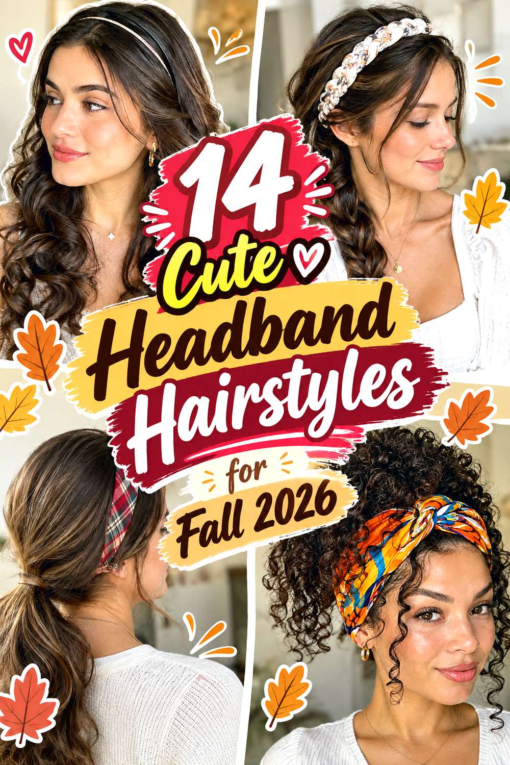 14 Cute Headband Hairstyles for Fall 2026