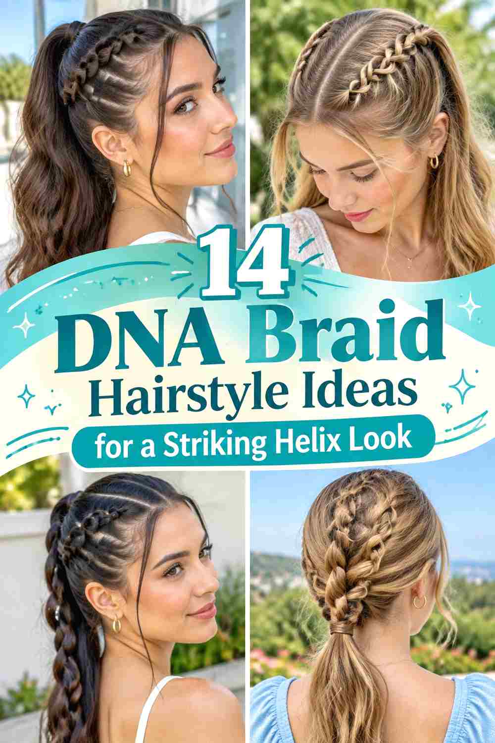 14 DNA Braid Hairstyle Ideas for a Striking Helix Look