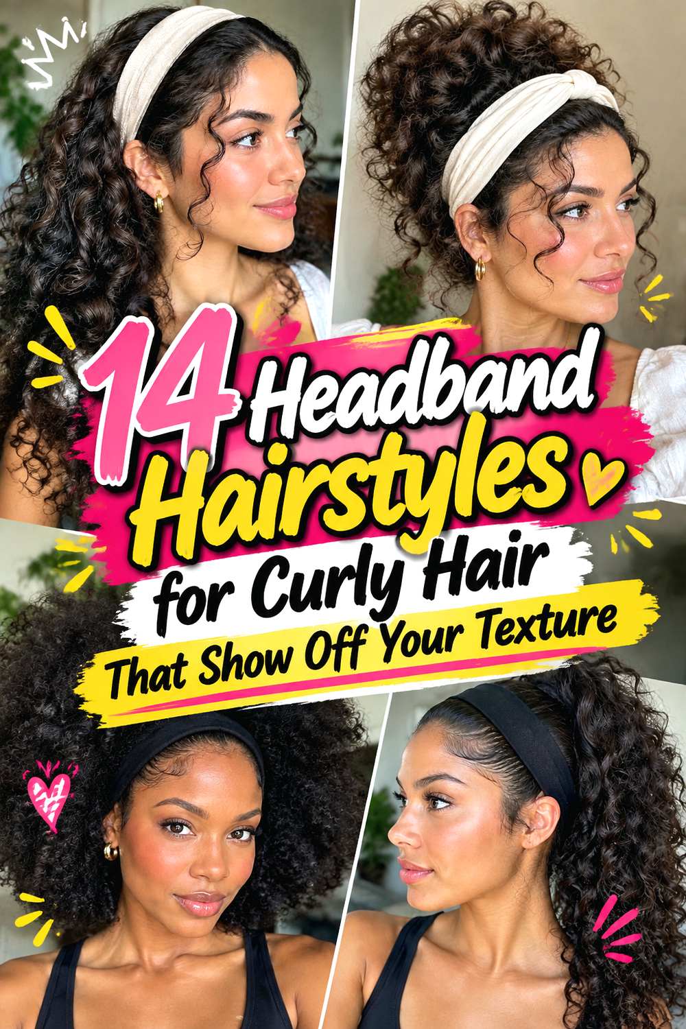 14 Headband Hairstyles for Curly Hair That Show Off Your Texture