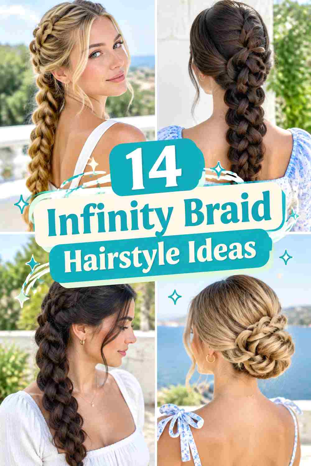 14 Infinity Braid Hairstyle Ideas