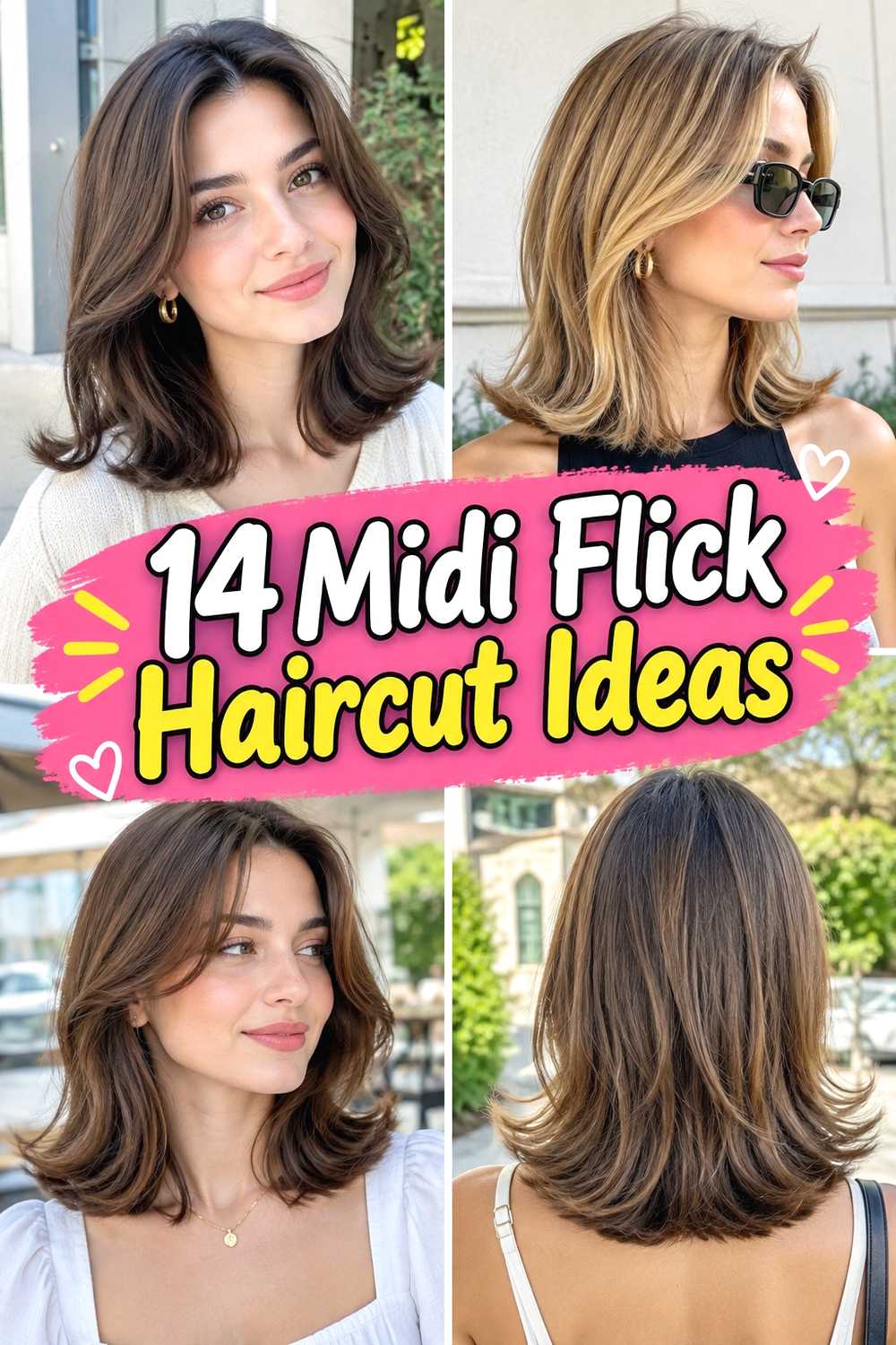 14 Midi Flick Haircut Ideas
