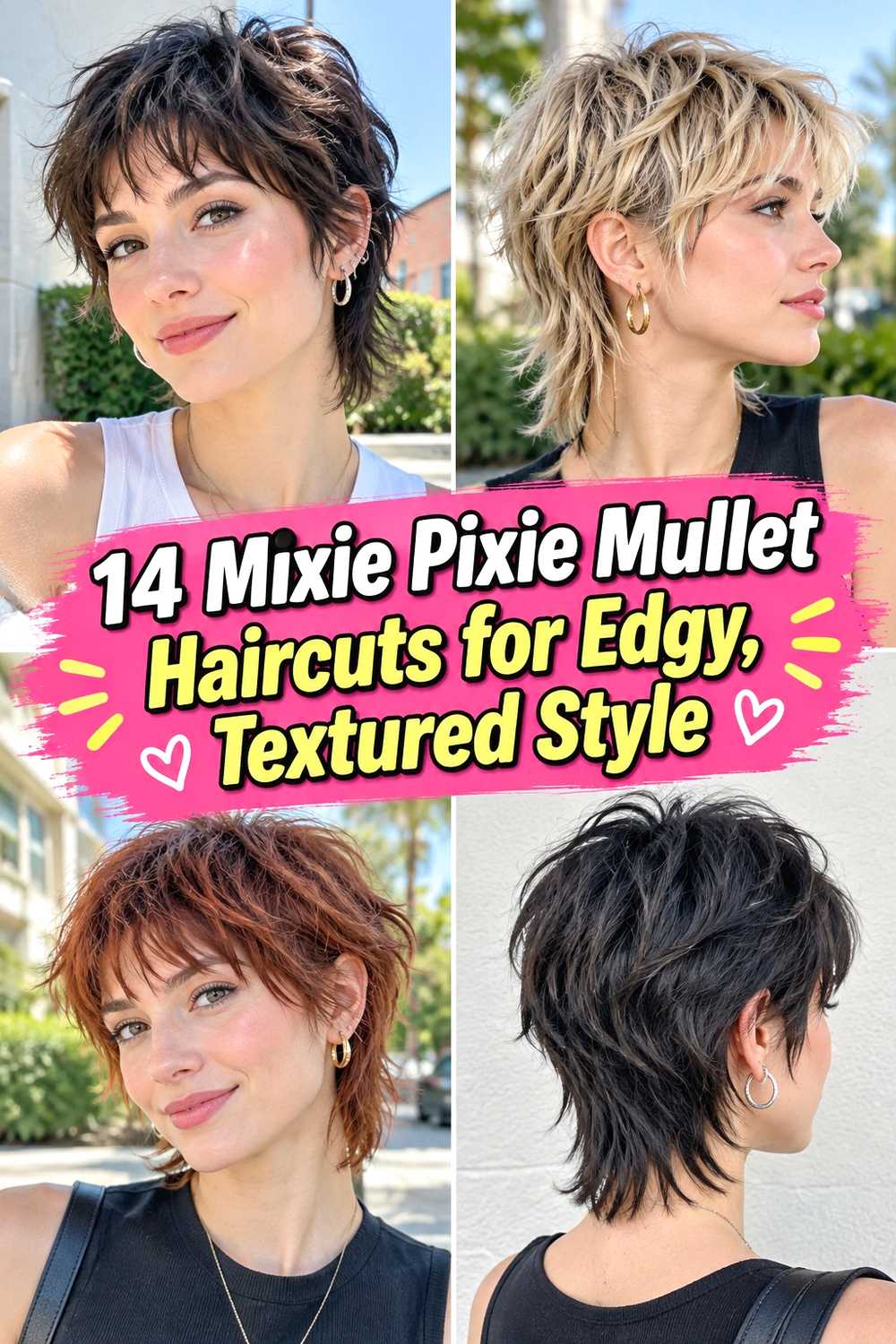 14 Mixie Pixie Mullet Haircuts for Edgy, Textured Style