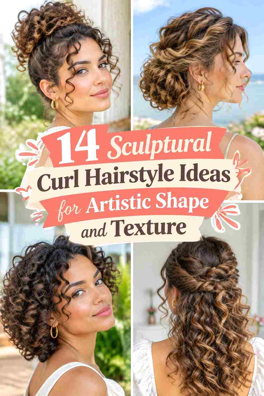 14 Sculptural Curl Hairstyle Ideas for Artistic Shape and Texture