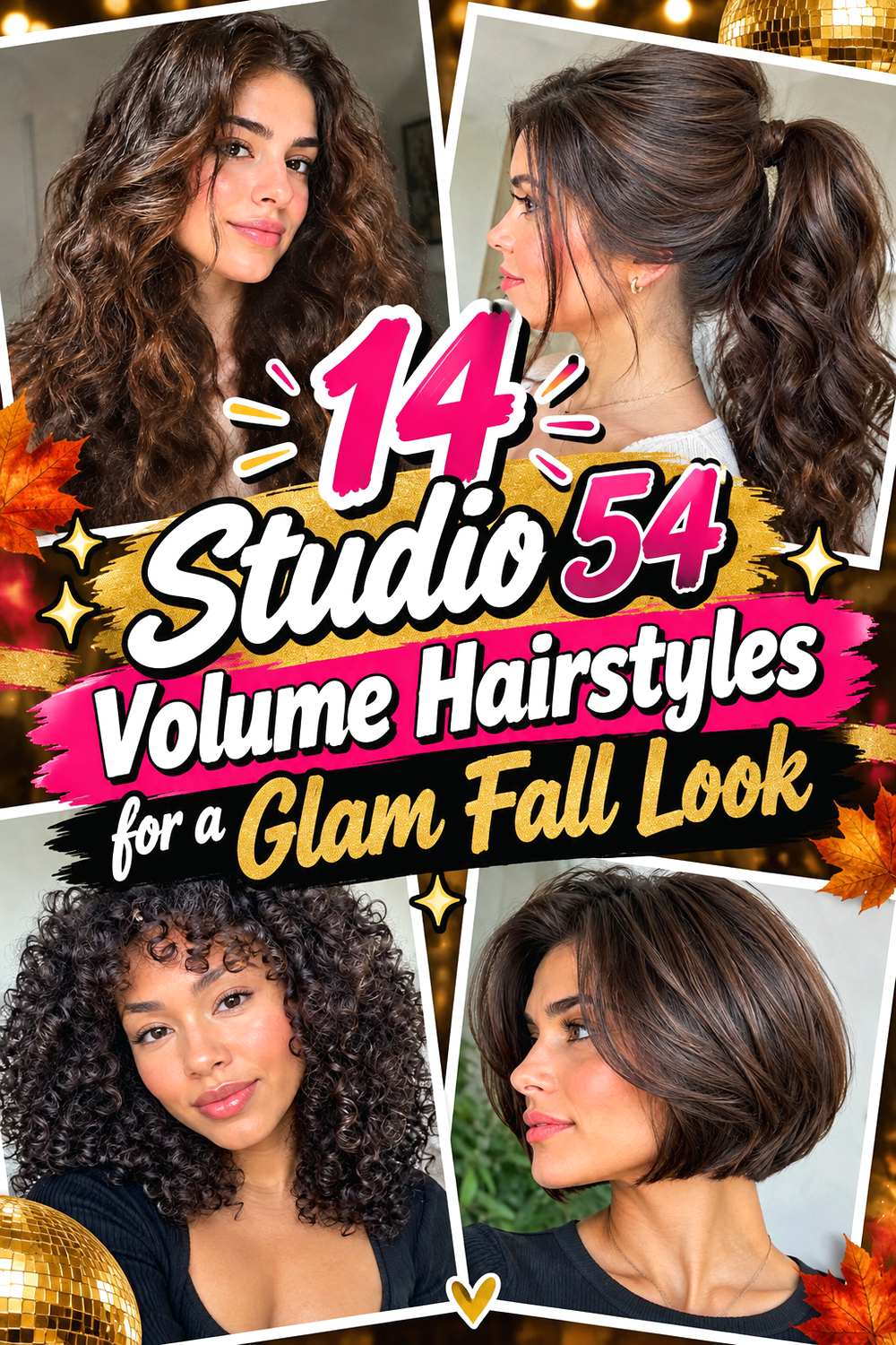 14 Studio 54 Volume Hairstyles for a Glam Fall Look