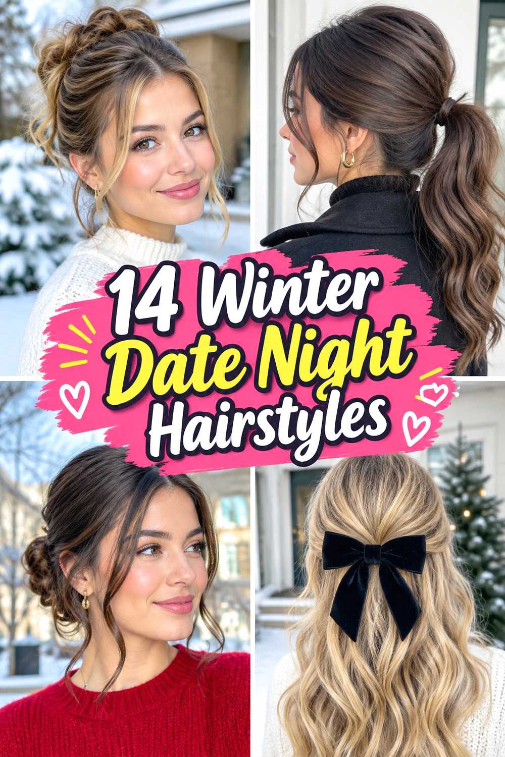14 Winter Date Night Hairstyles