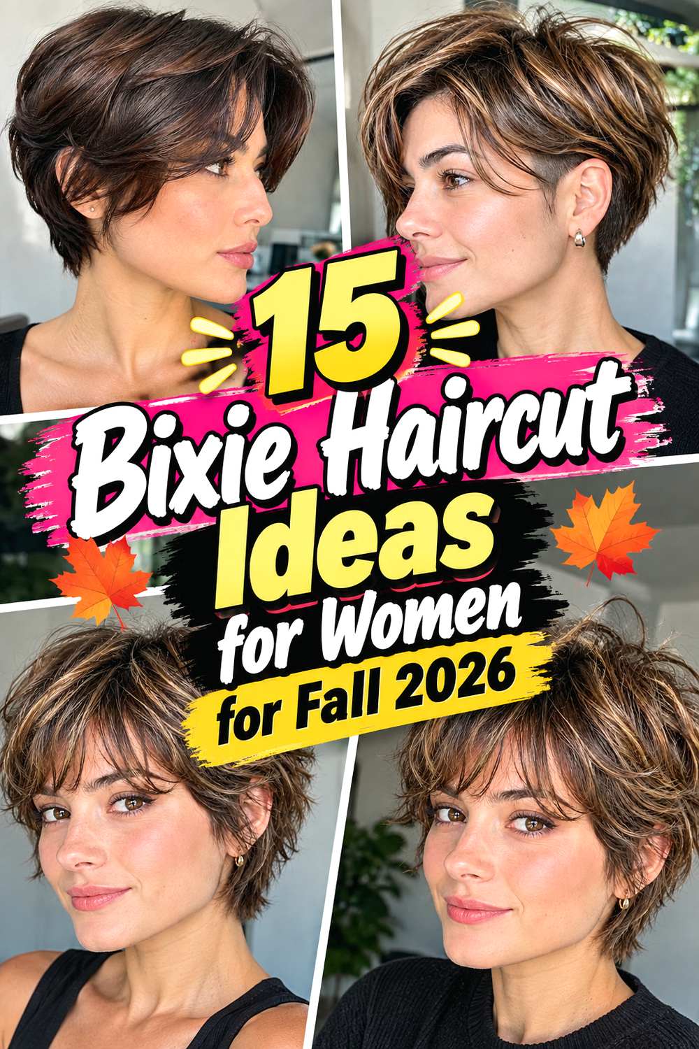 15 Bixie Haircut Ideas for Women for Fall 2026