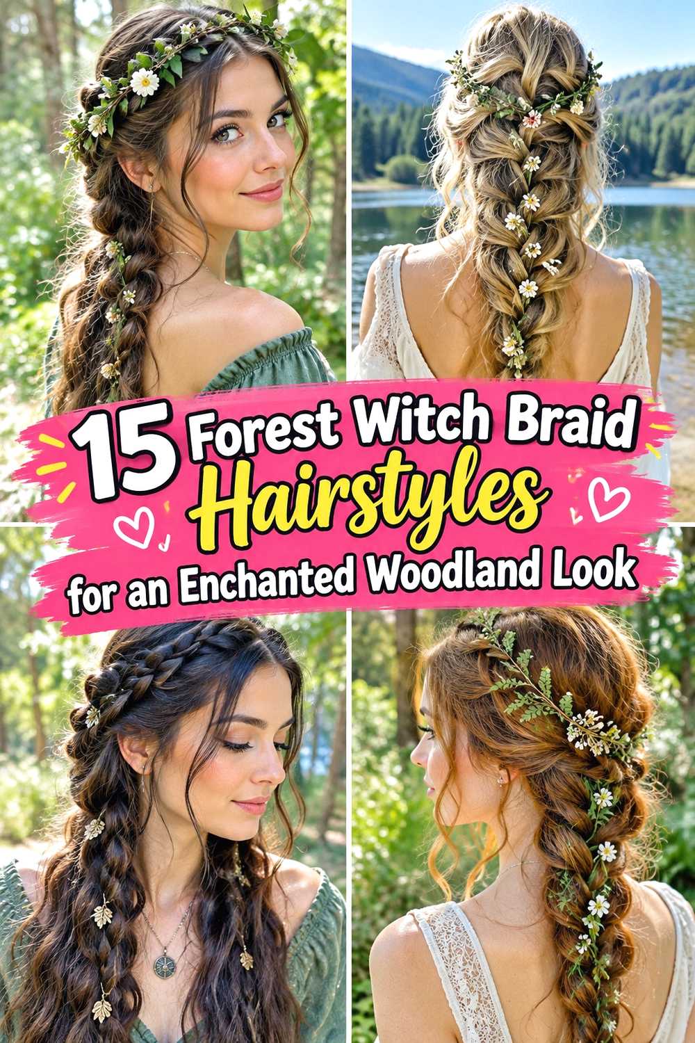15 Forest Witch Braid Hairstyles for an Enchanted Woodland Look