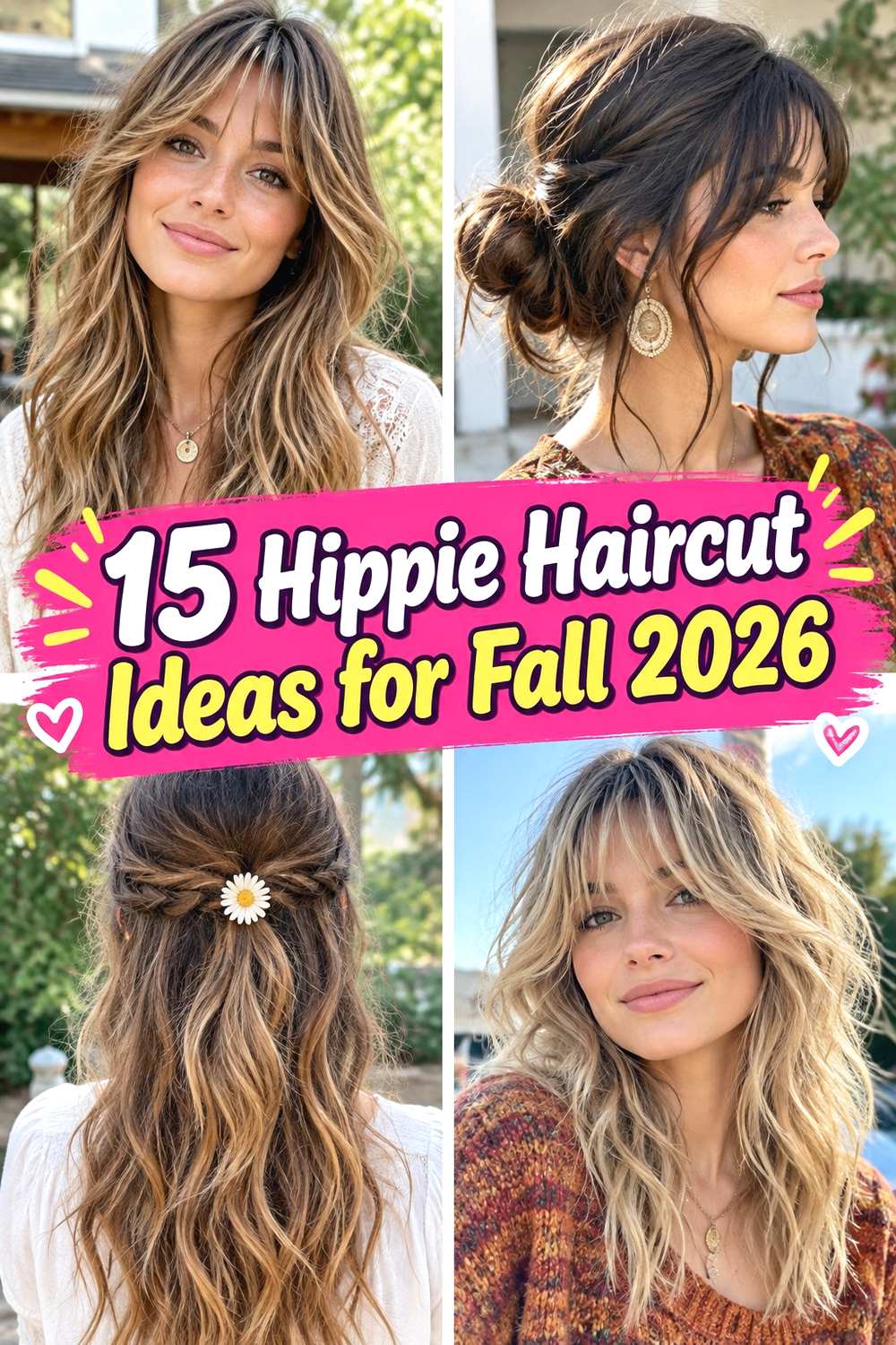 15 Hippie Haircut Ideas for Fall 2026