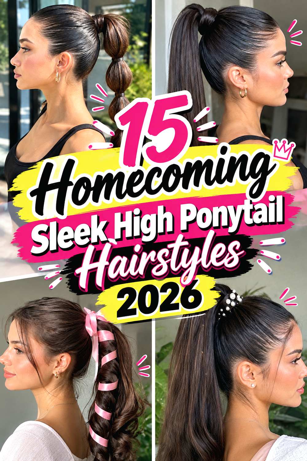 15 Homecoming Sleek High Ponytail Hairstyles 2026