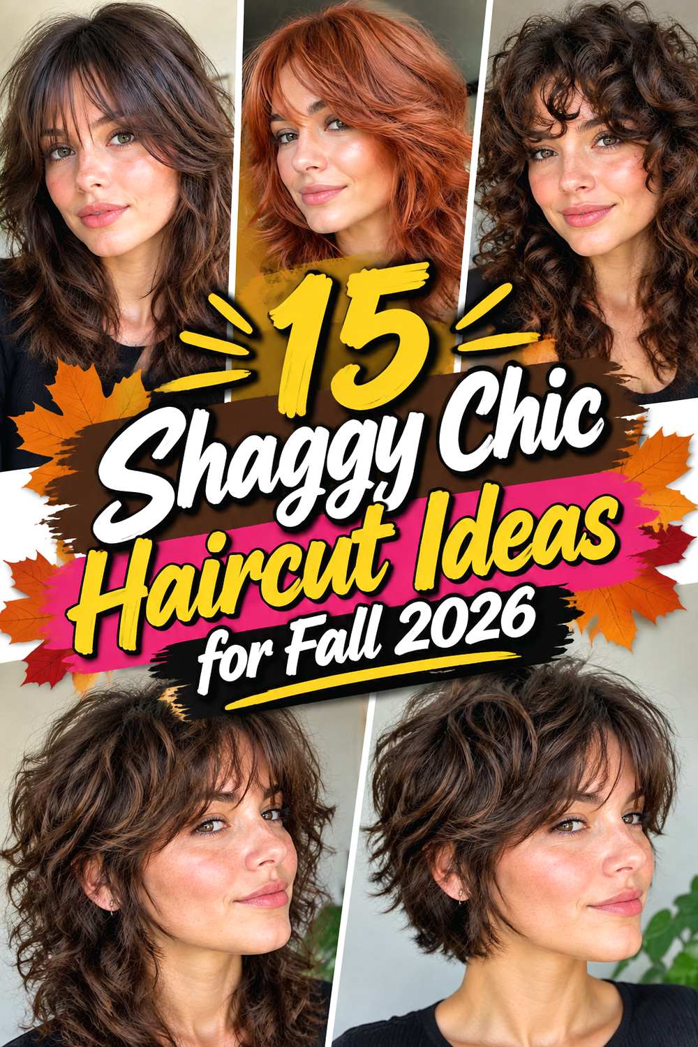 15 Shaggy Chic Haircut Ideas for Fall 2026