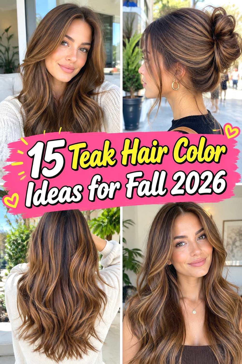 15 Teak Hair Color Ideas for Fall 2026