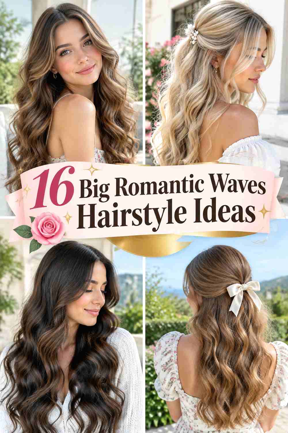 16 Big Romantic Waves Hairstyle Ideas