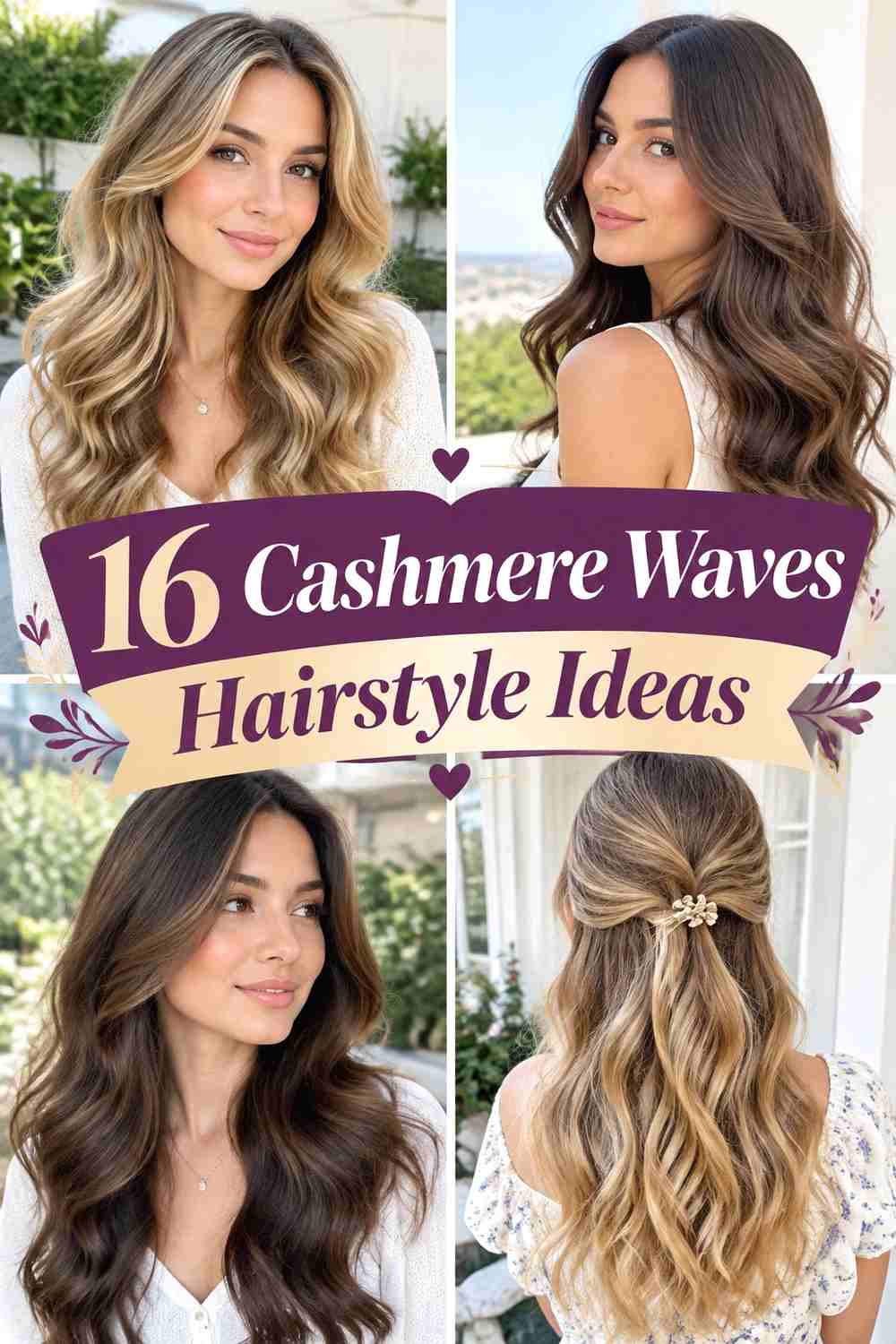 16 Cashmere Waves Hairstyle Ideas