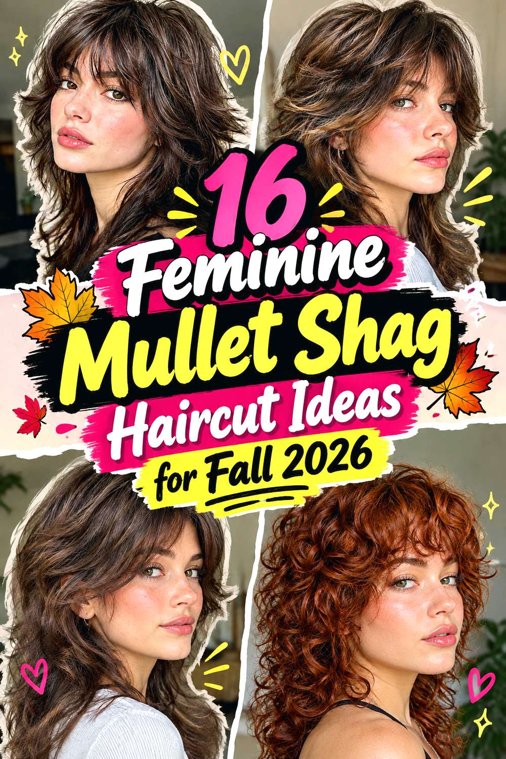 16 Feminine Mullet Shag Haircut Ideas for Fall 2026