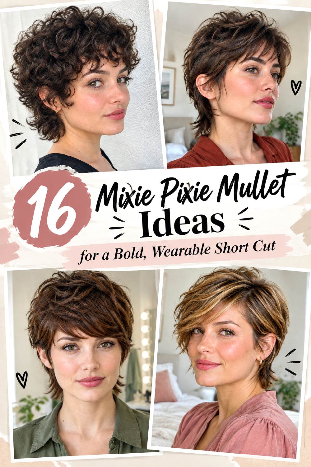 16 Mixie Pixie Mullet Ideas for a Bold, Wearable Short Cut