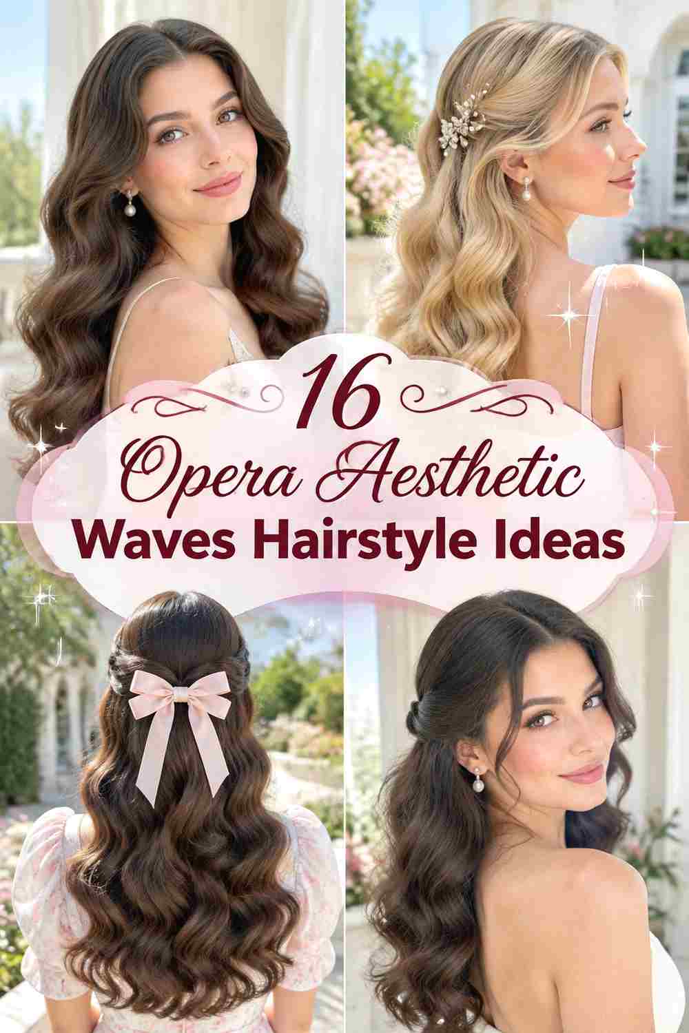 16 Opera Aesthetic Waves Hairstyle Ideas