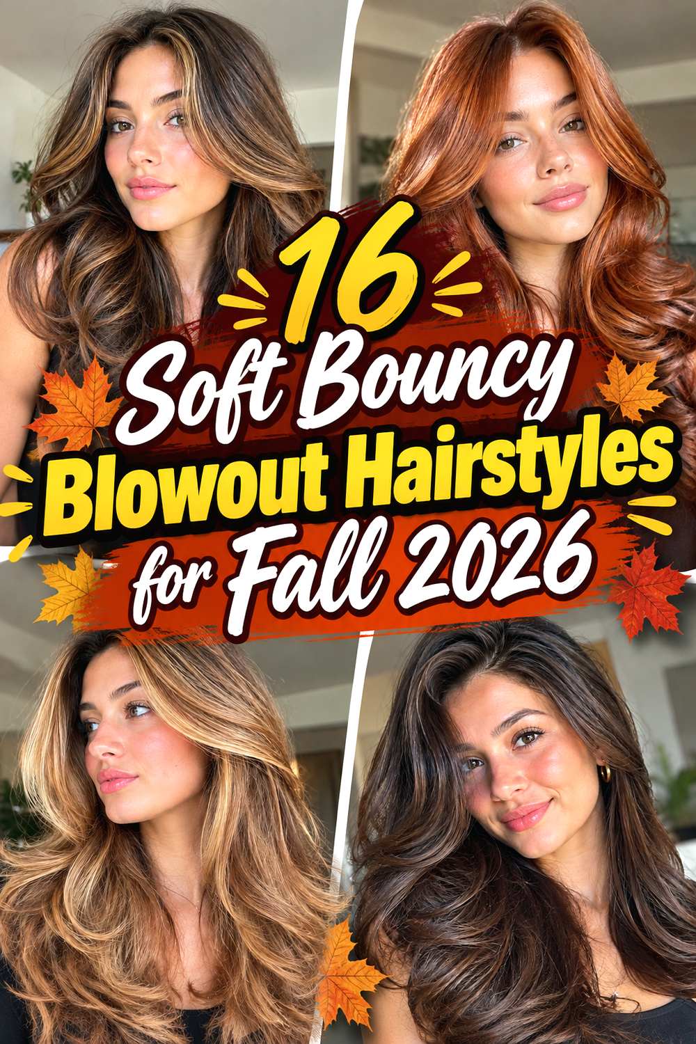 16 Soft Bouncy Blowout Hairstyles for Fall 2026