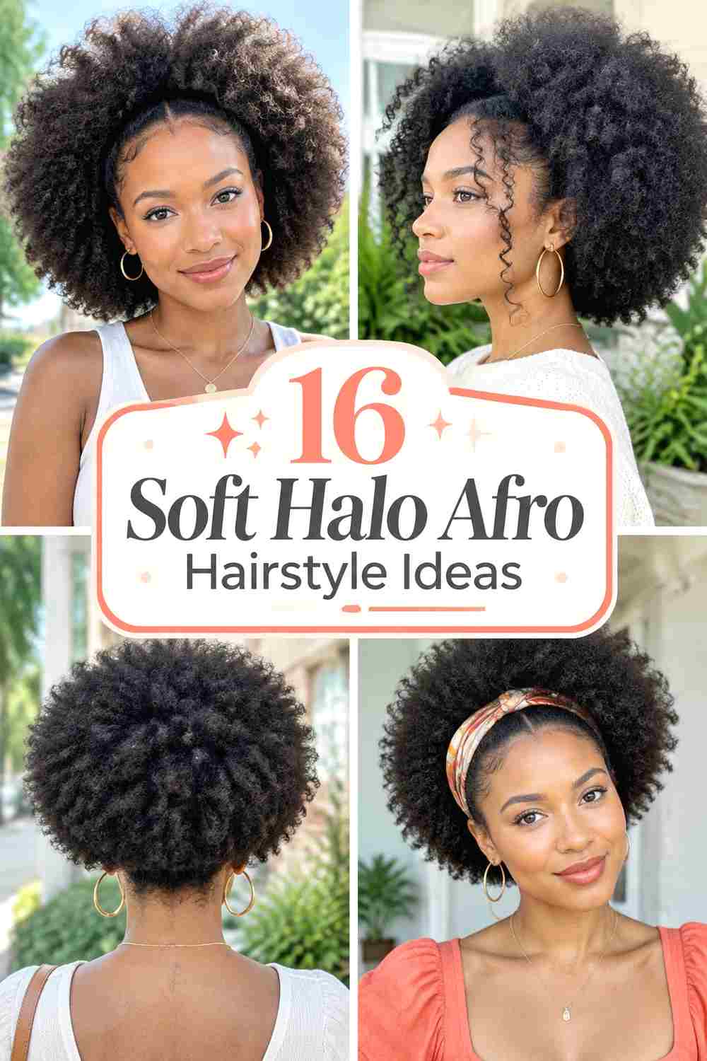 16 Soft Halo Afro Hairstyle Ideas