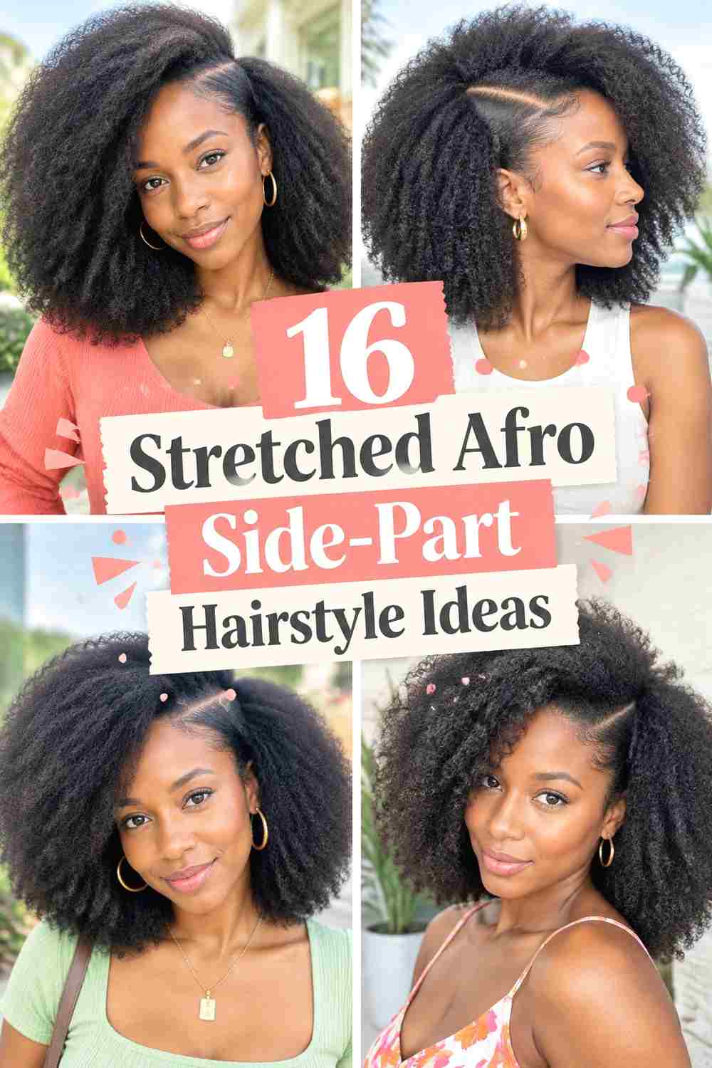 16 Stretched Afro Side-Part Hairstyle Ideas