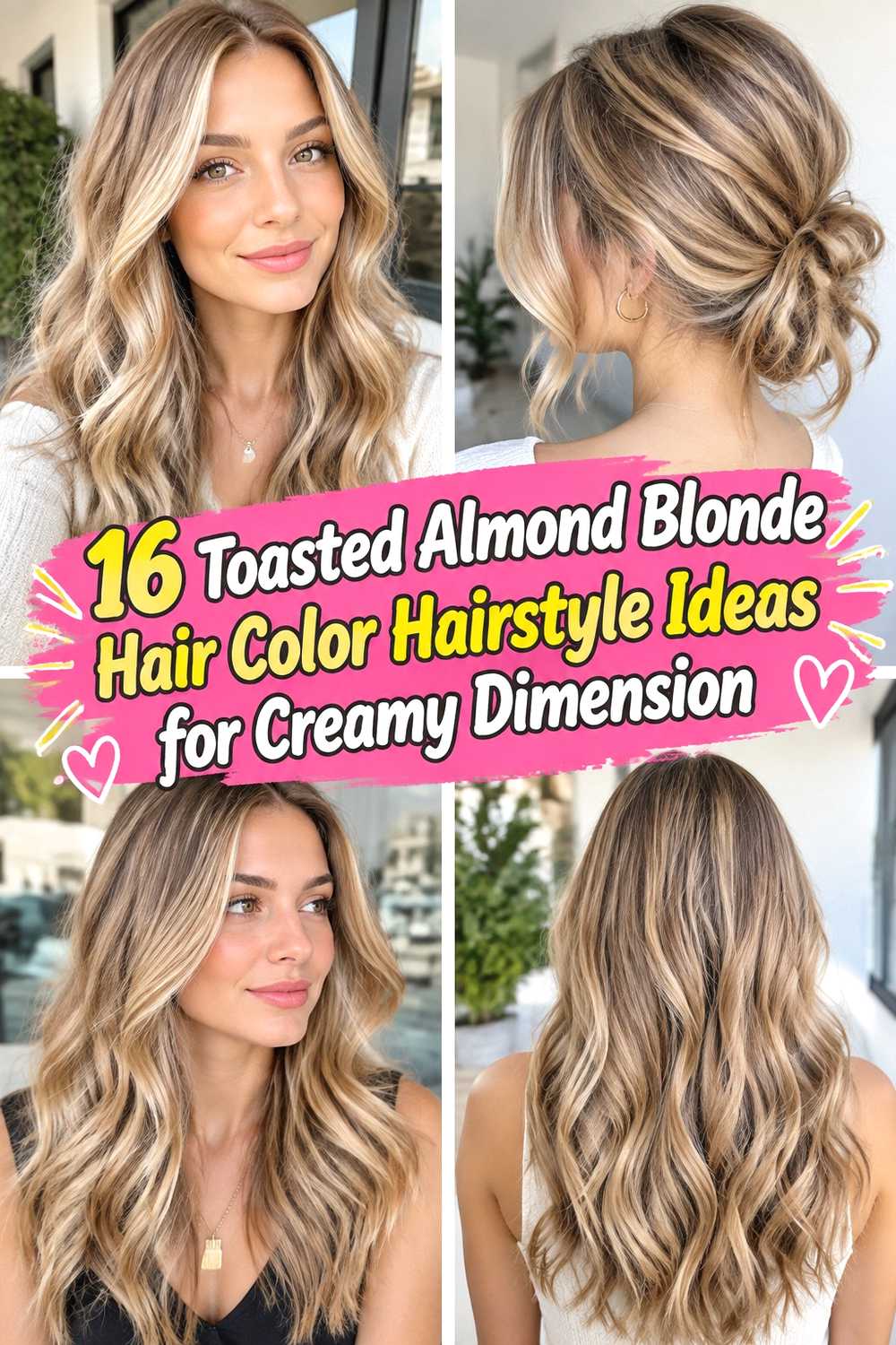 16 Toasted Almond Blonde Hair Color Hairstyle Ideas for Creamy Dimension