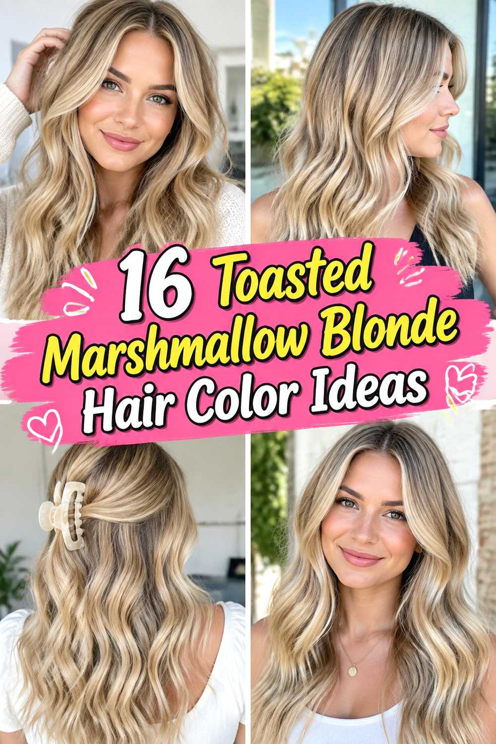16 Toasted Marshmallow Blonde Hair Color Ideas