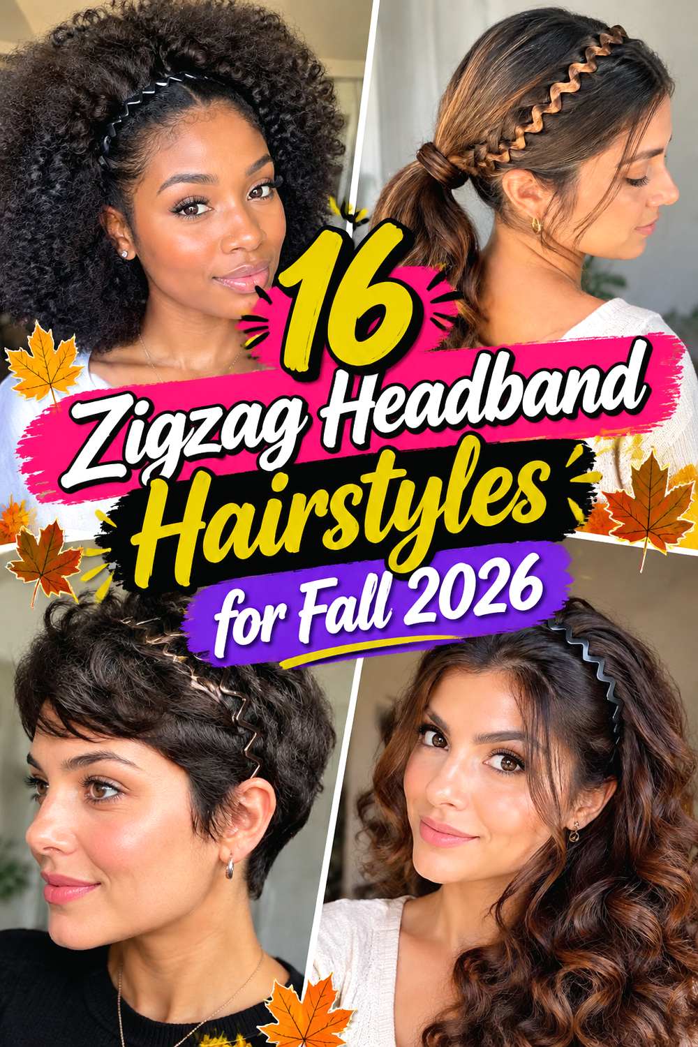 16 Zigzag Headband Hairstyles for Fall 2026