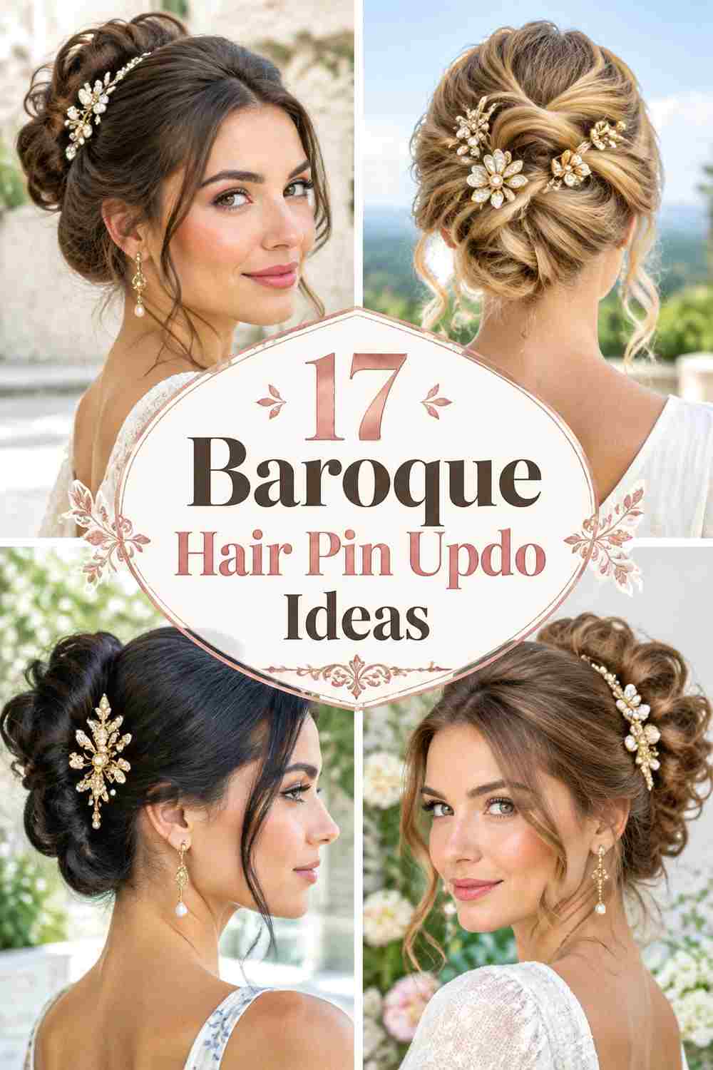 17 Baroque Hair Pin Updo Ideas