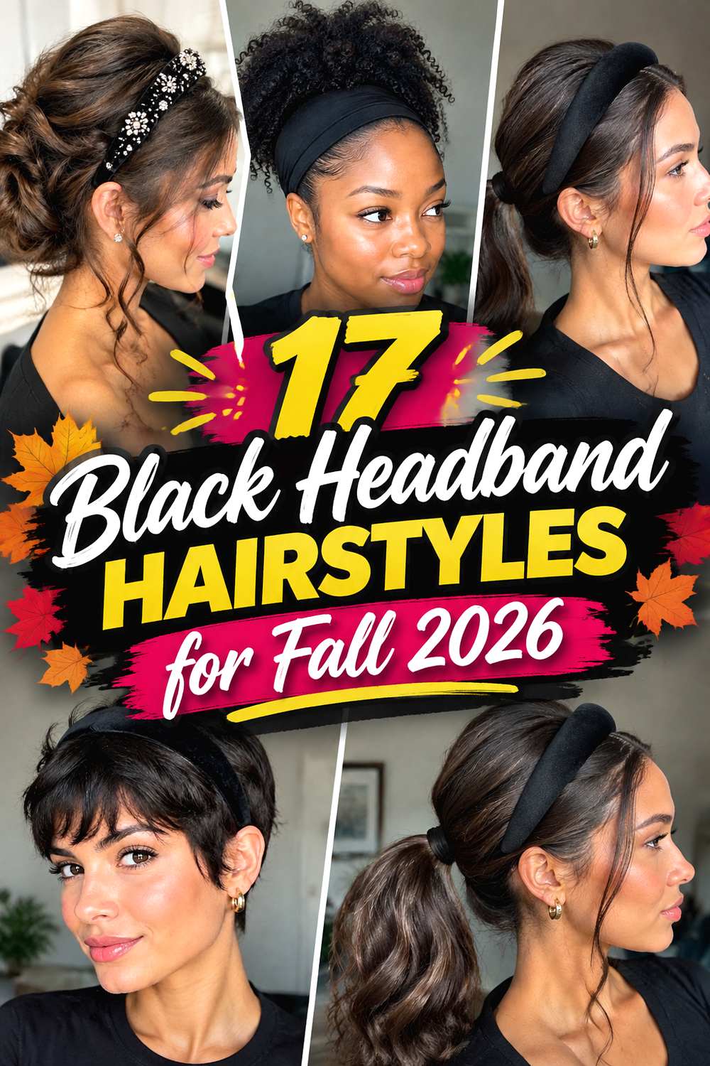 17 Black Headband Hairstyles for Fall 2026