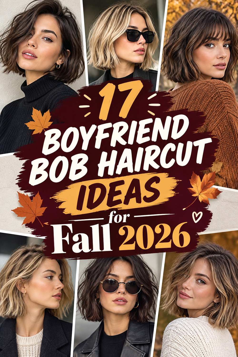 17 Boyfriend Bob Haircut Ideas for Fall 2026