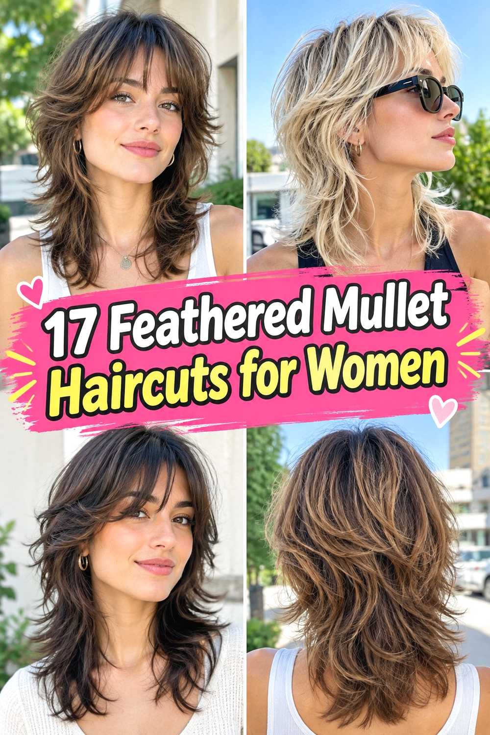 17 Feathered Mullet Haircuts for Women