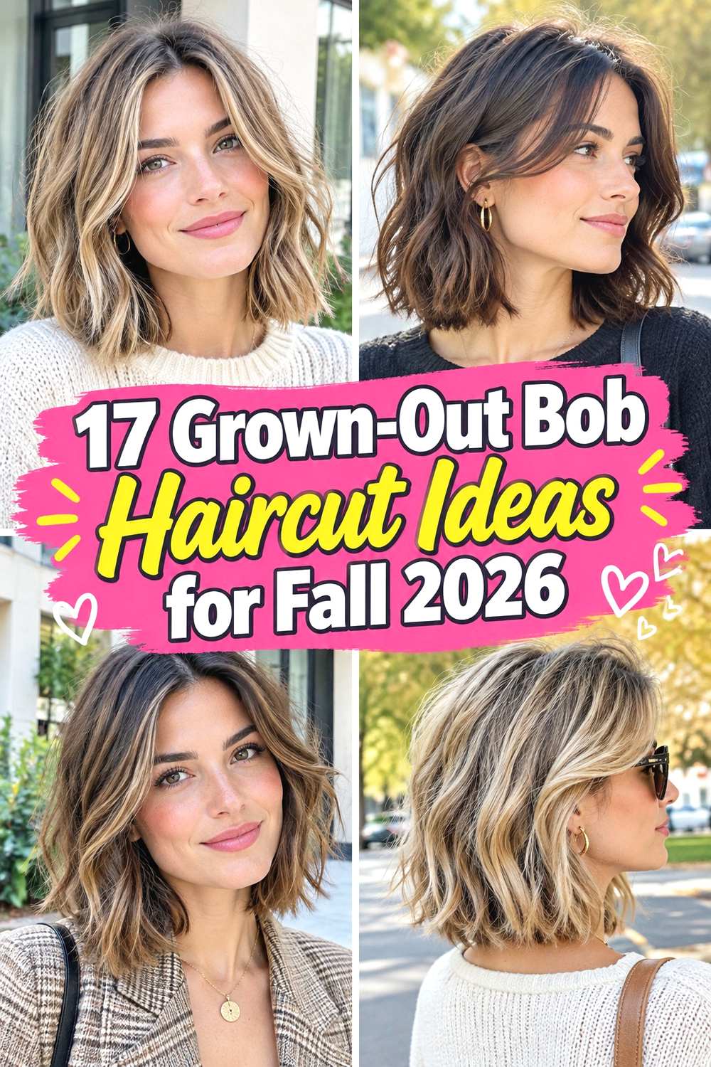 17 Grown-Out Bob Haircut Ideas for Fall 2026
