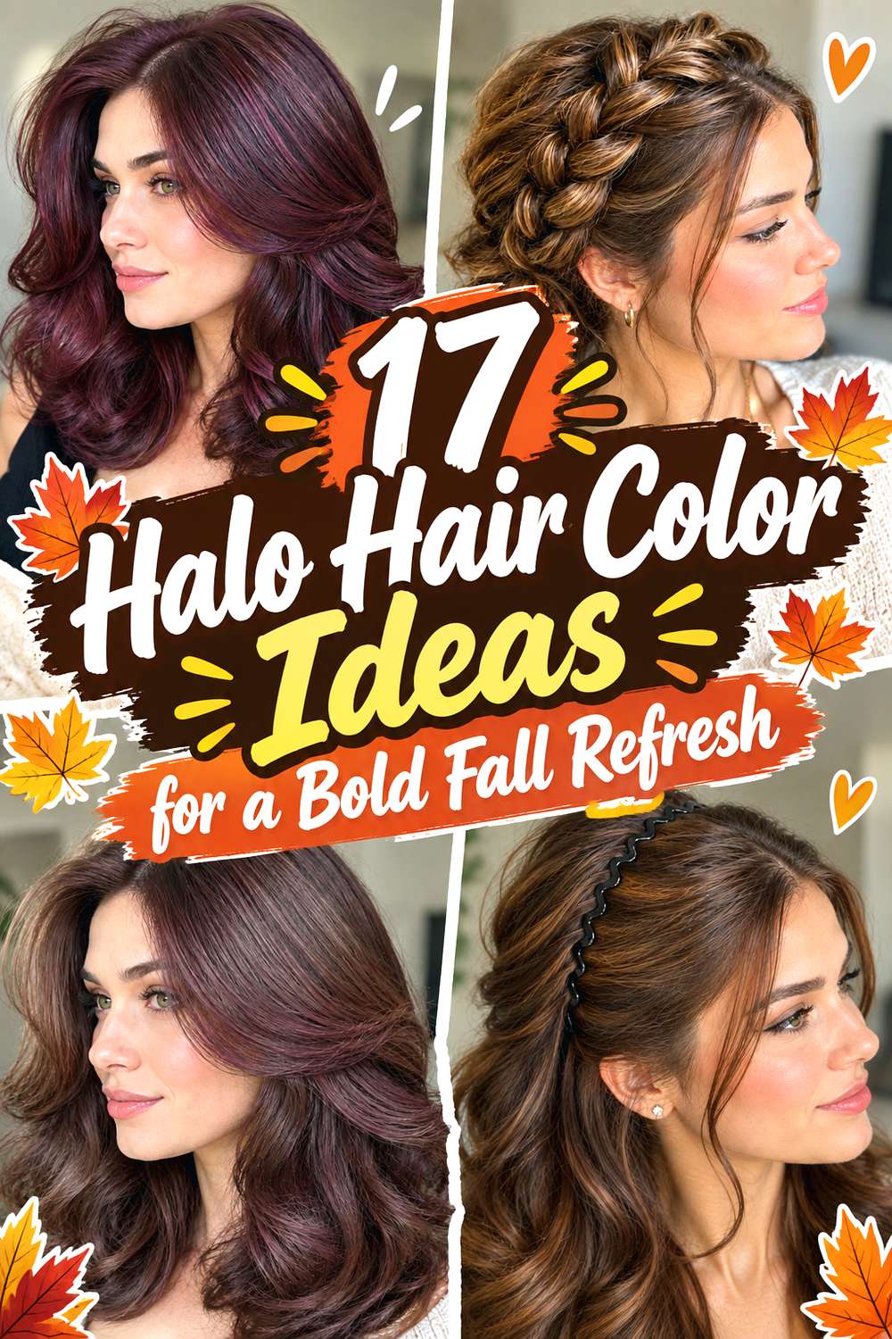 17 Halo Hair Color Ideas for a Bold Fall Refresh