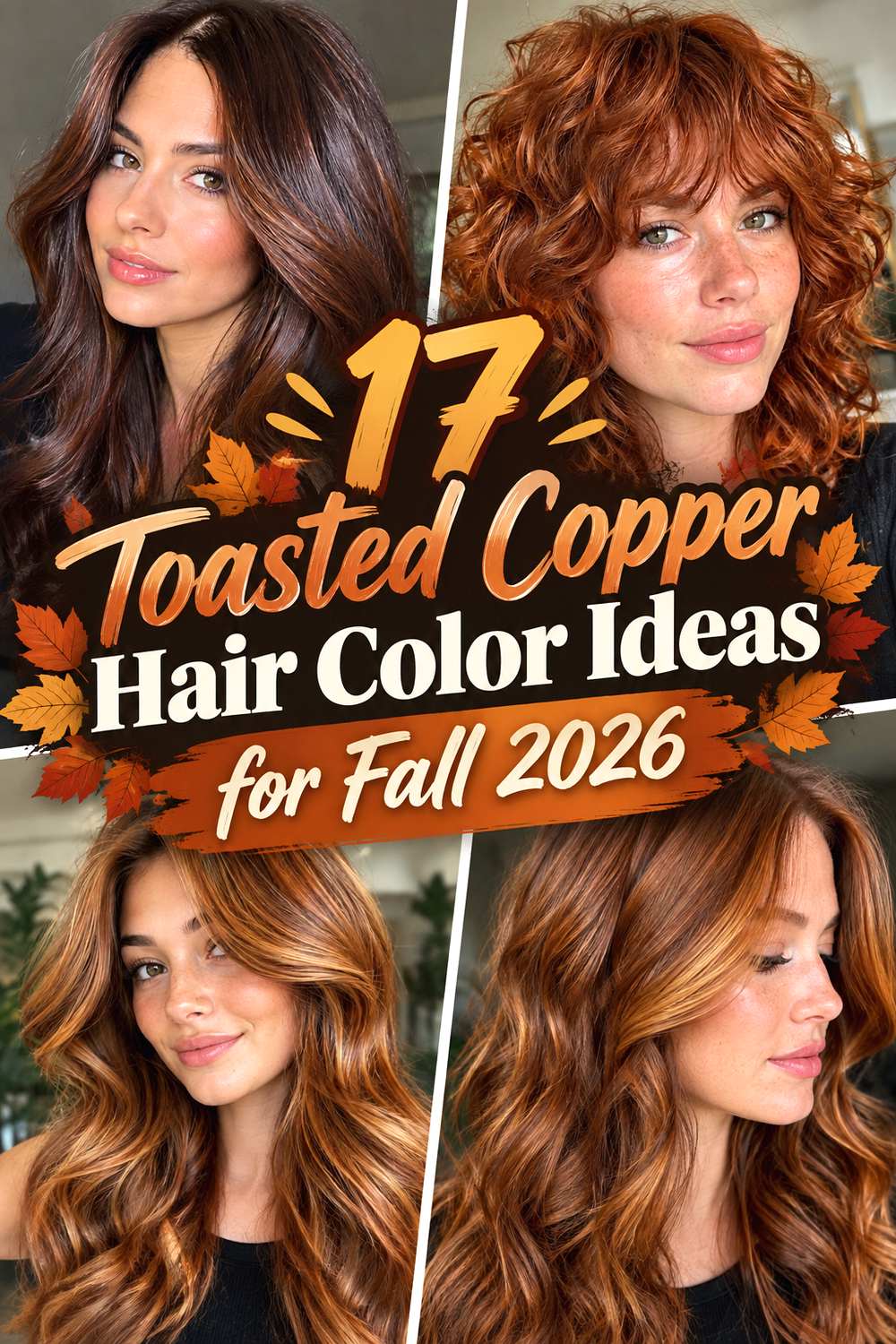 17 Toasted Copper Hair Color Ideas for Fall 2026