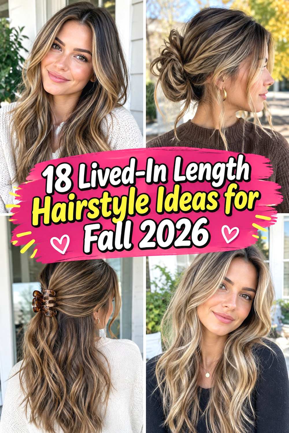 18 Lived-In Length Hairstyle Ideas for Fall 2026