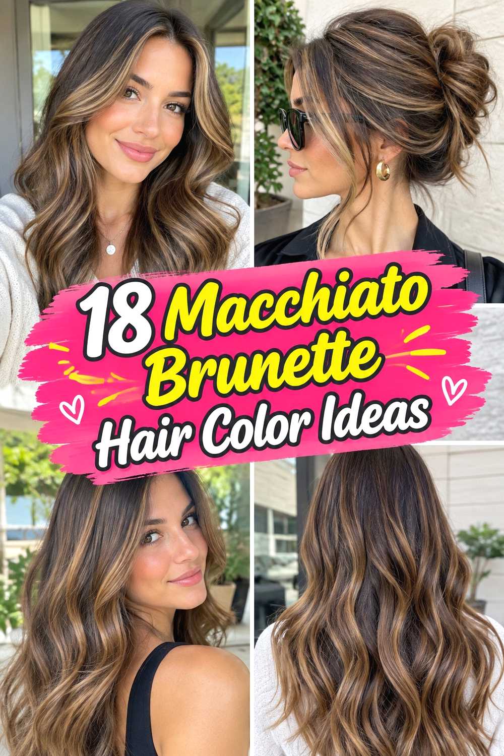 18 Macchiato Brunette Hair Color Ideas