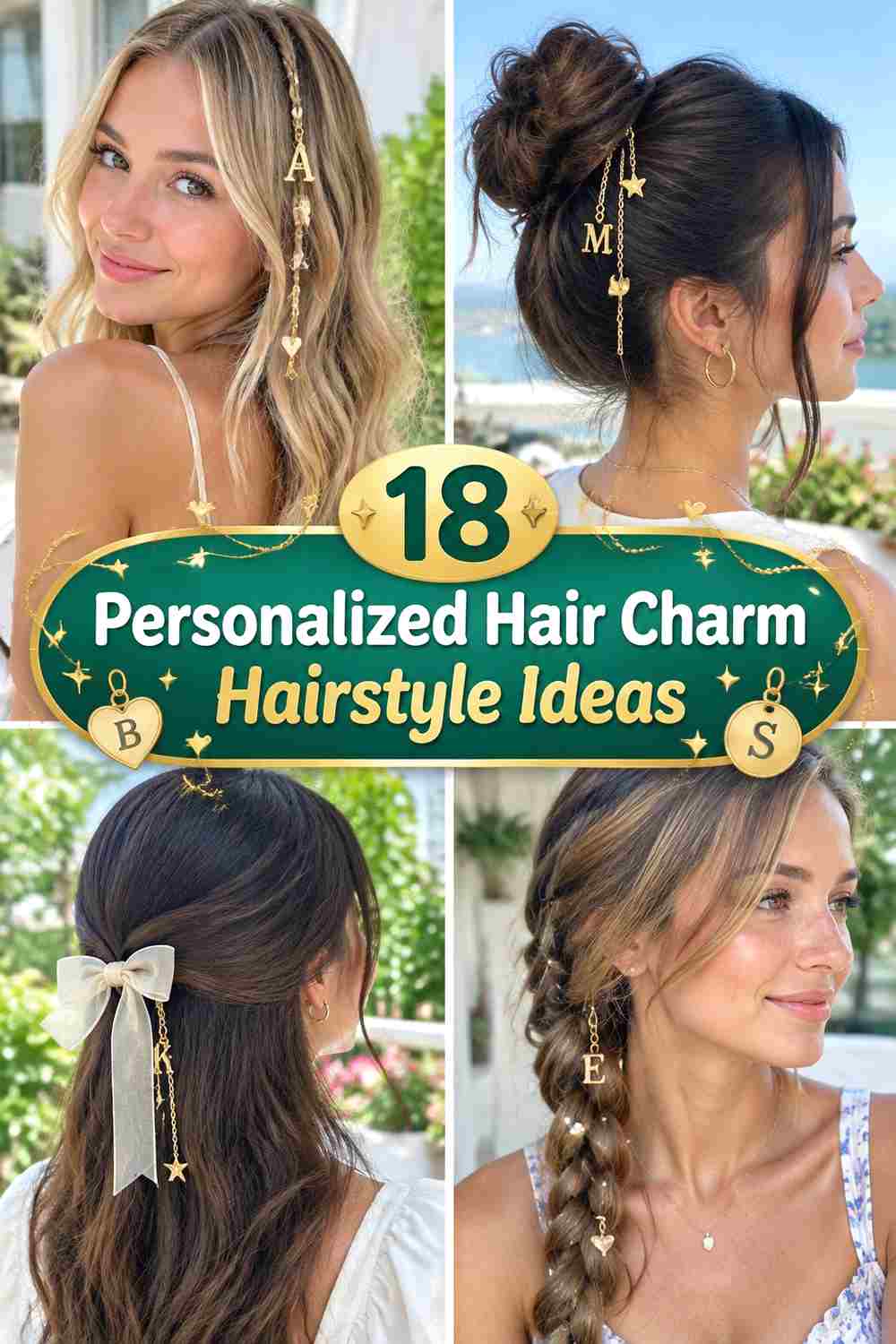 18 Personalized Hair Charm Hairstyle Ideas