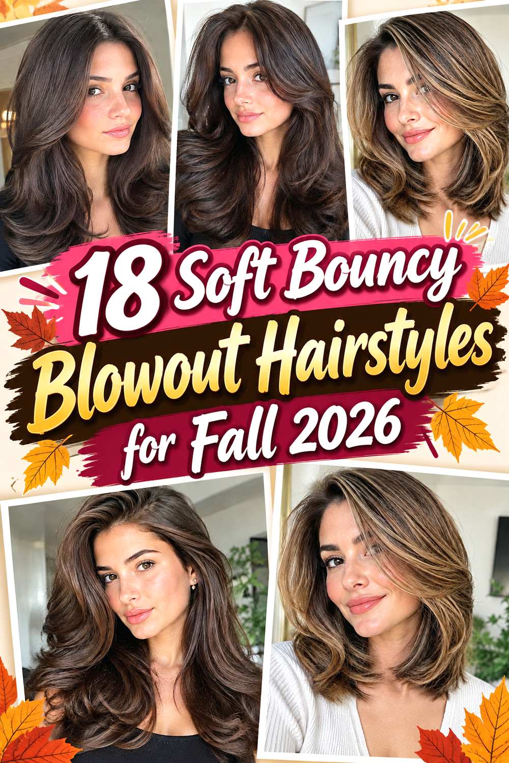 18 Soft Bouncy Blowout Hairstyles for Fall 2026