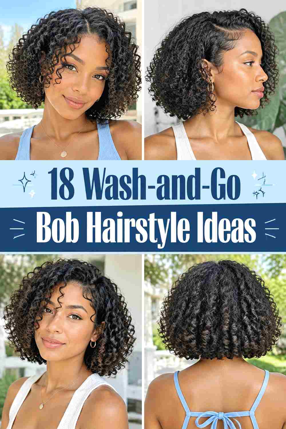 18 Wash-and-Go Bob Hairstyle Ideas