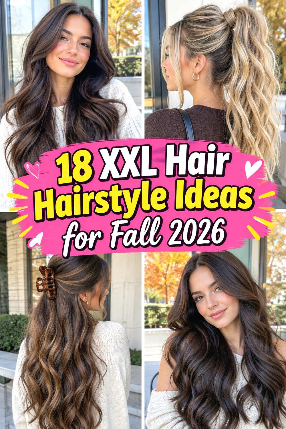 18 XXL Hair Hairstyle Ideas for Fall 2026