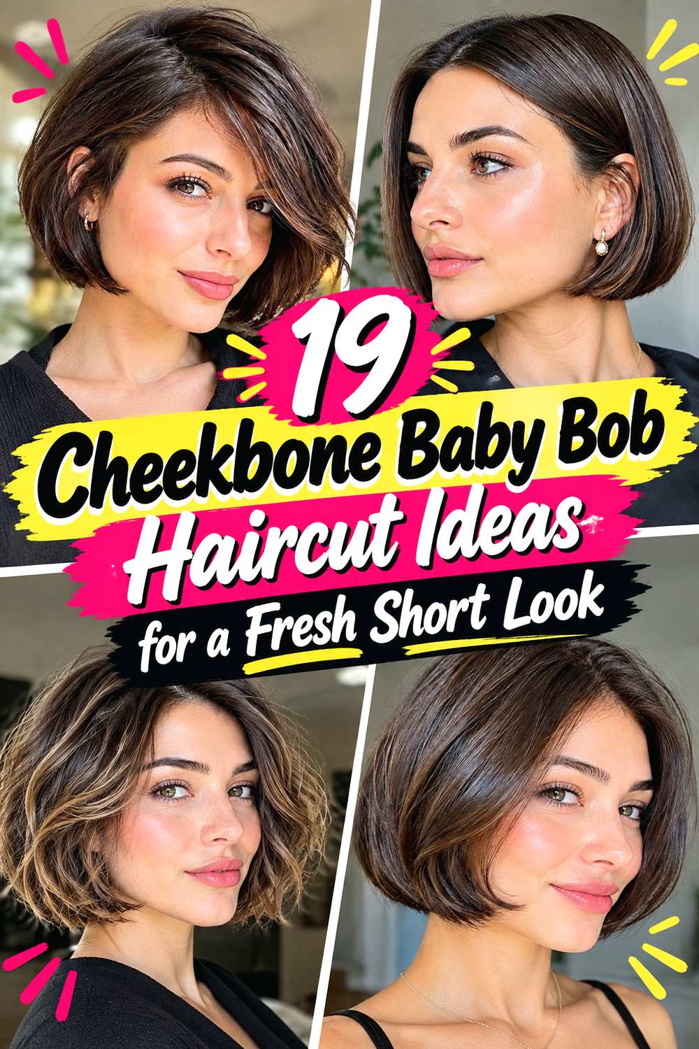 19 Cheekbone Baby Bob Haircut Ideas for a Fresh Short Look