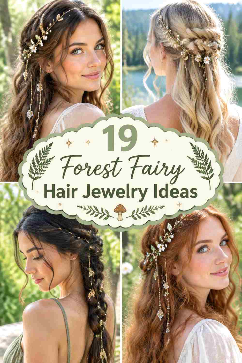 19 Forest Fairy Hair Jewelry Ideas