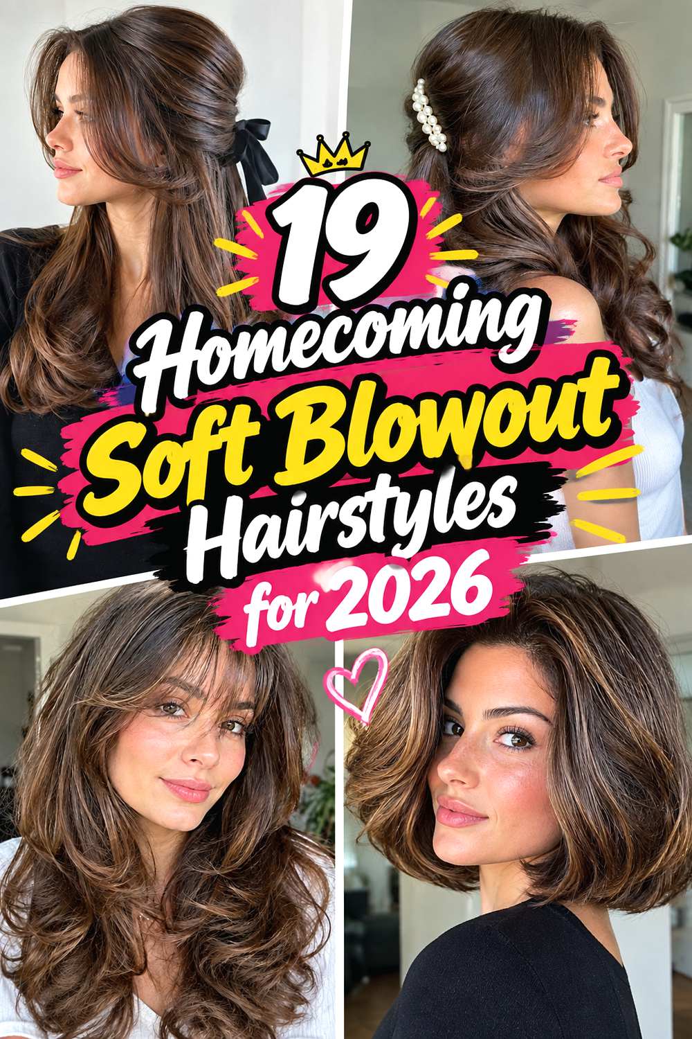 19 Homecoming Soft Blowout Hairstyles for 2026